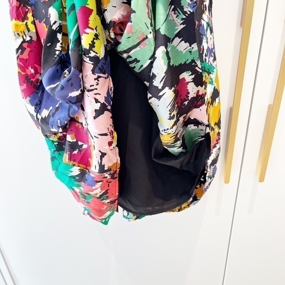 jcrew Silk Floral brushstroke Dress - Picture 9 of 13